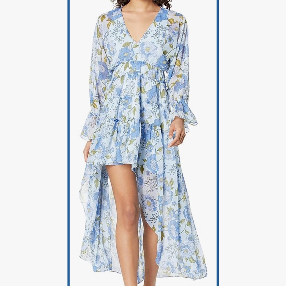 Steve Madden Blue Floral Dress